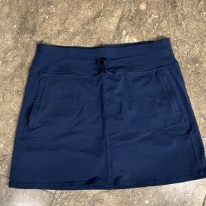 Kuhl Navy Blue Skort with Pockets, M
